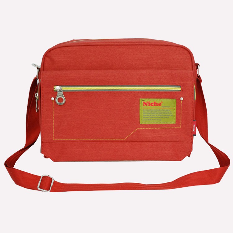 【Niche 樂奇】翻蓋拉鍊側肩包 斜背包  郵差包 NCL-5312, , large