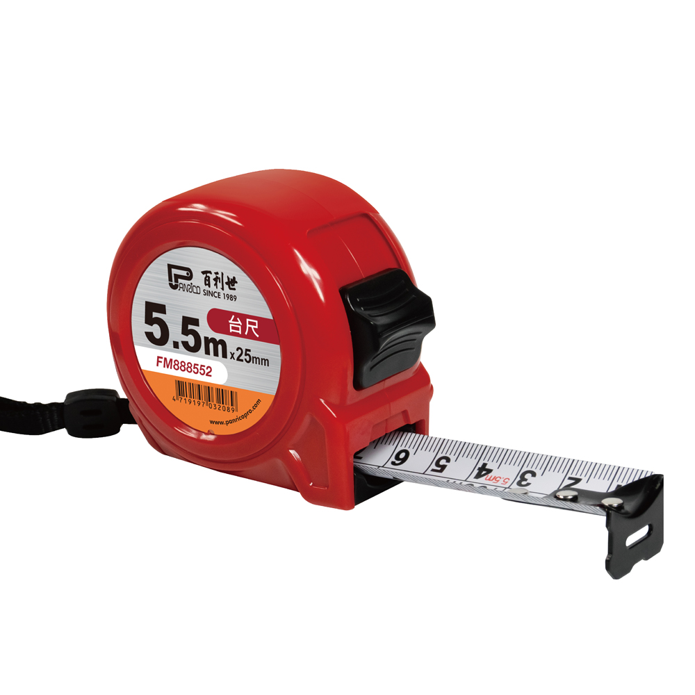 5.5Mx25mm Taiwanese meter Tape Measure, , large