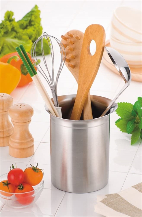 Stainless steel cutlery rack, , large