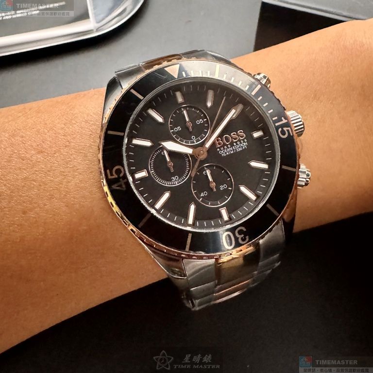 [TIMEMASTER] BOSS watch, 46mm, HB1513705, , large