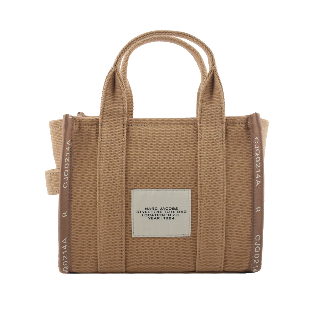 MARC JACOBS THE JACQUARD TOTE 雙色小款托特包/駝色, , large