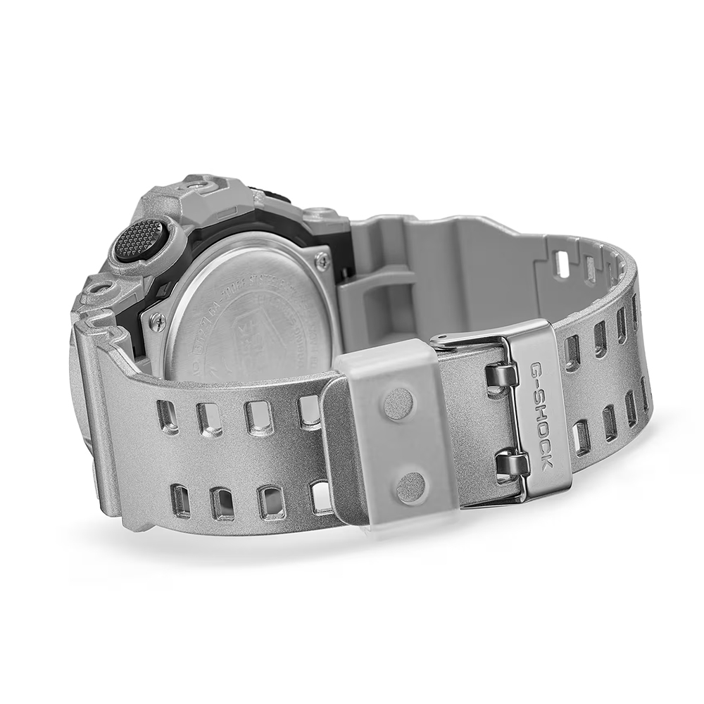 CASIO 卡西歐 G-SHOCK 科幻未來金屬色手錶 GA-700FF-8A, , large
