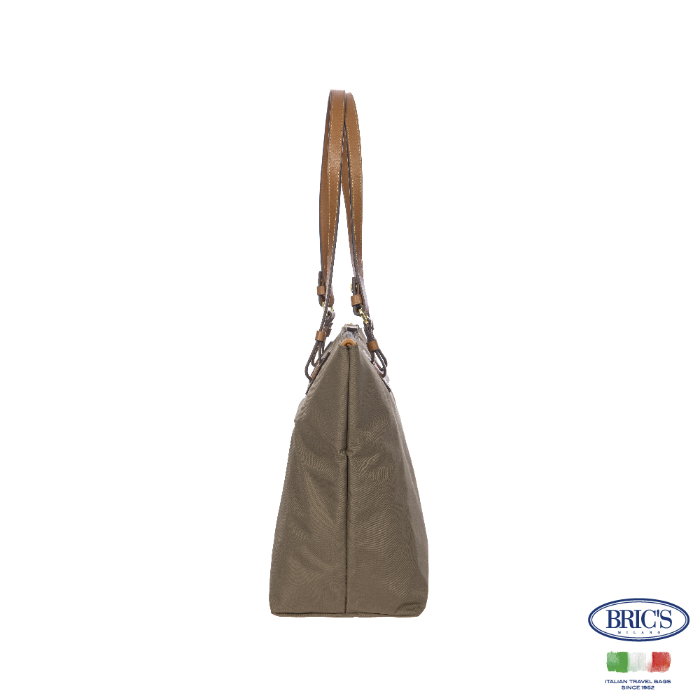 【Bric's】 X-collection 肩背包(中) BXG45071 - 堅果摩卡色, , large