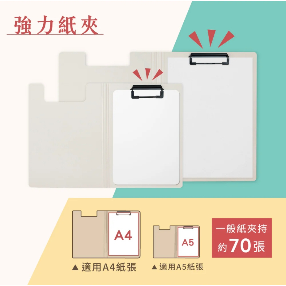 力大牌ABEL  A5輕量防水丹麥夾(66252)紅, , large