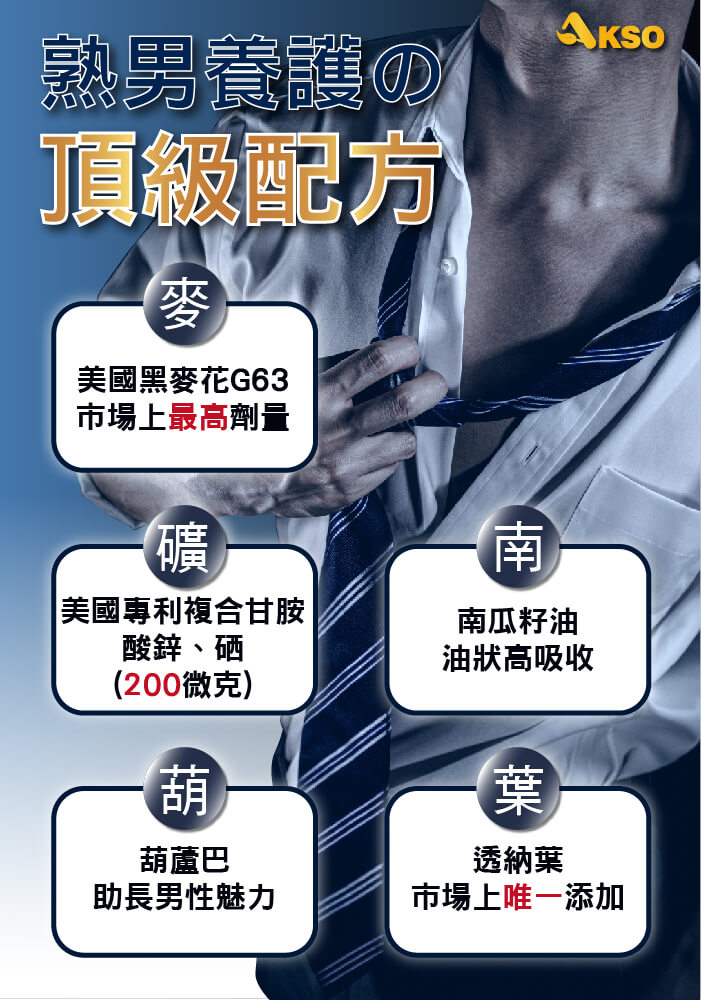 [AKSO]攝護寶 60粒x1盒, , large