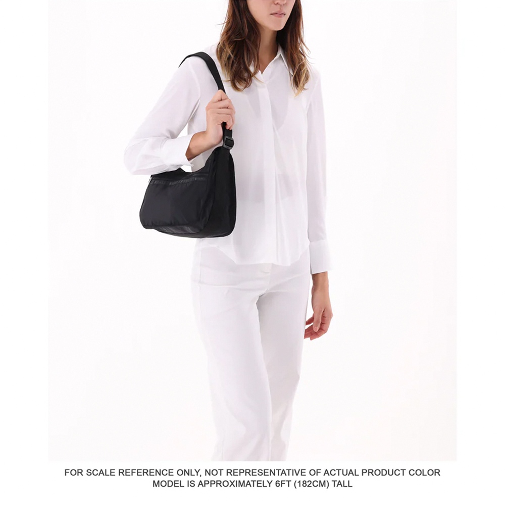 |快速出貨|Lesportsac Classic Hobo 經典斜背包 送禮-夜幕灰, , large