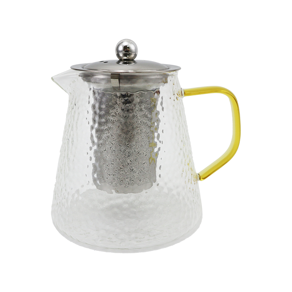 milomix 錘紋耐熱玻璃泡茶壺-900ml-2入, , large