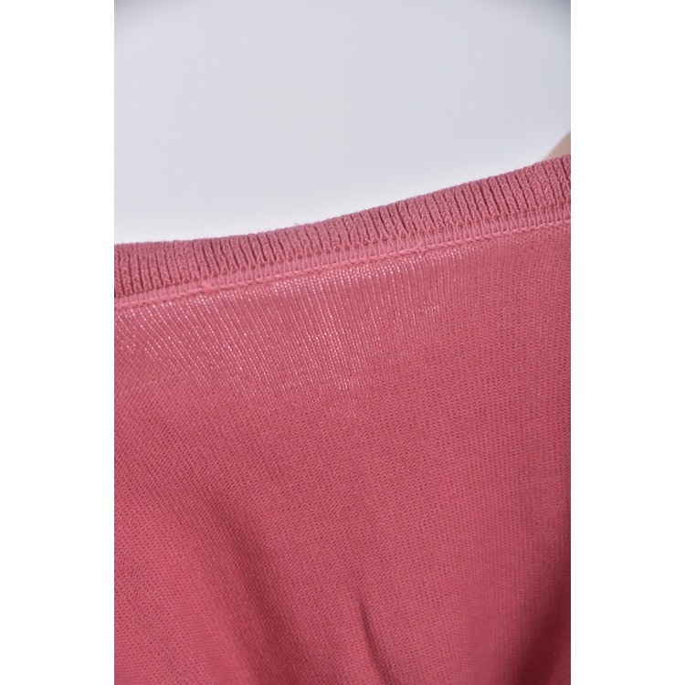 (S) uz質感無袖粉色上衣二手衣, , large