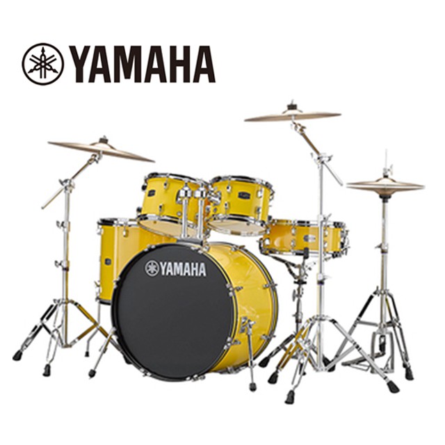 YAMAHA RYDEEN 傳統爵士鼓組 雅痞黃色款【敦煌樂器】, , large