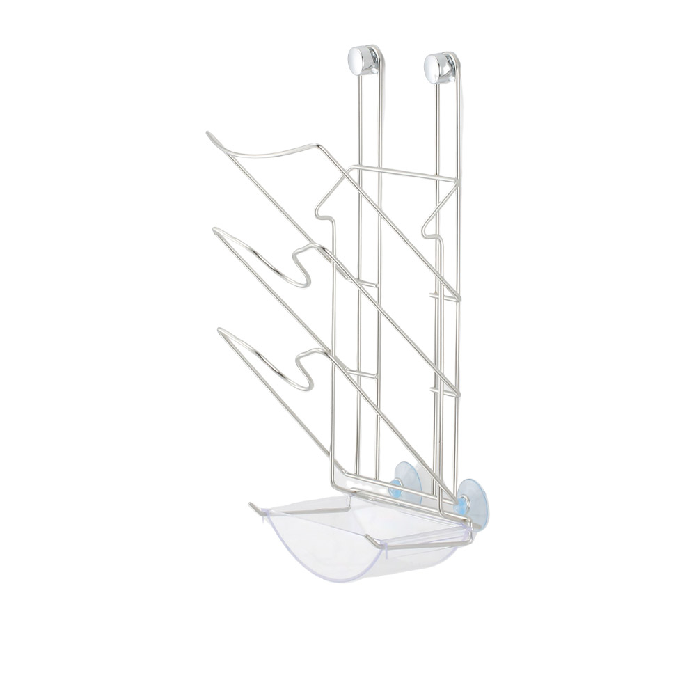 SHCJ4壁掛鍋蓋架 附集水盤 台灣製SUS30 鍋蓋瀝水 炒鍋蓋 湯鍋蓋 平底鍋蓋, , large