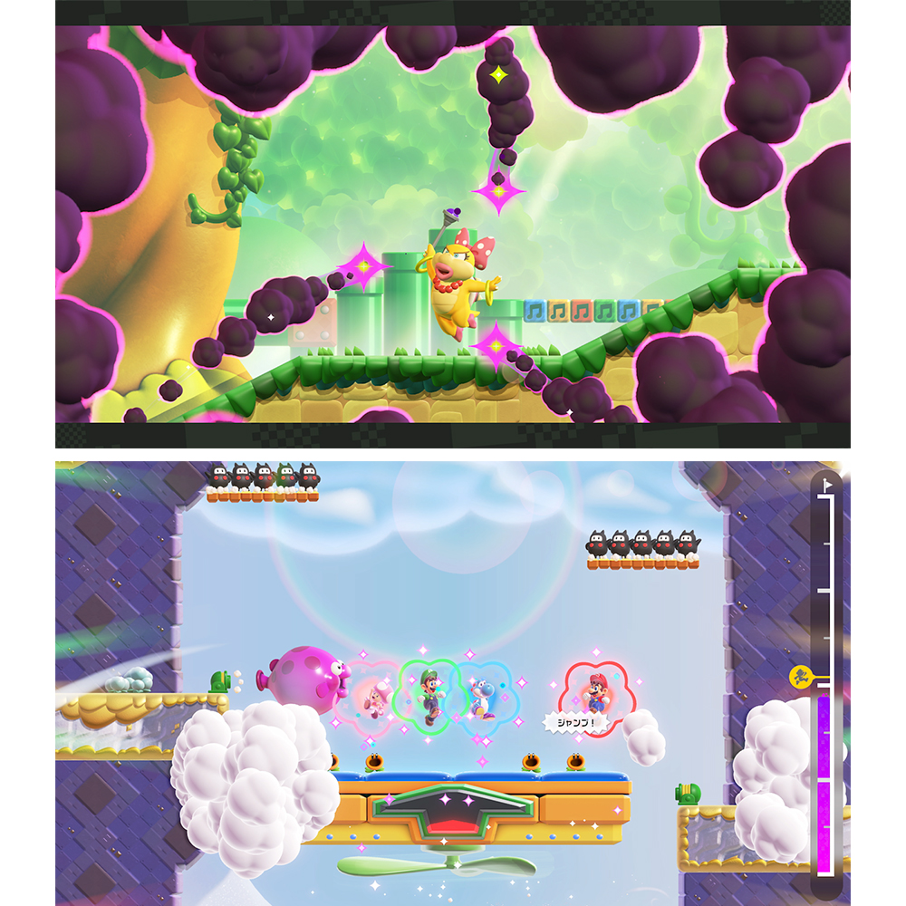 【 任天堂 】Switch2 NS2《 超級瑪利歐兄弟 驚奇 + 同遊鈴鈴公園 》實體卡帶 中文版 遊戲片, , large