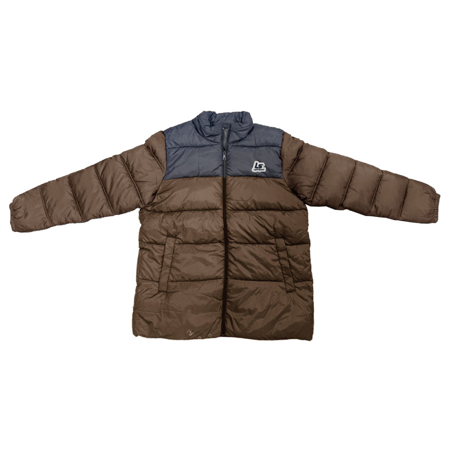 輕絨拼色保暖外套-男款MA-9045, , large