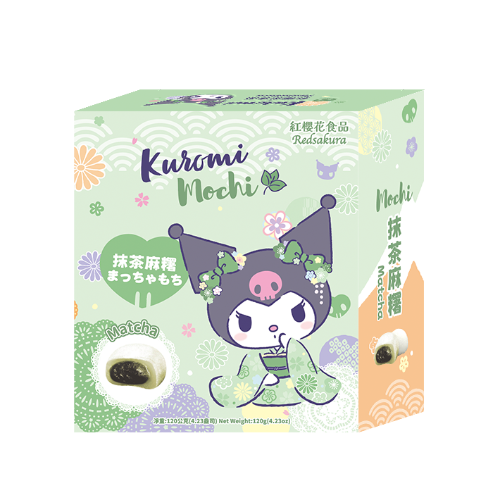 [泓俐]Kuromi抹茶麻糬120g, , large