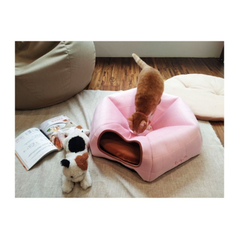 Cat bed with spacious space, , large