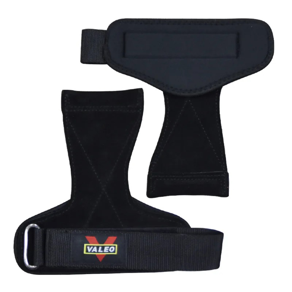 A pair of cowhide resistance band wristbands, assistive straps, grip bands, ergonomic wristbands, resistance bands, fitness gloves, VALEO pull-up gloves., , large