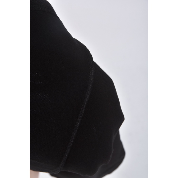 (S) black line韓牌修身黑色洋裝二手衣, , large