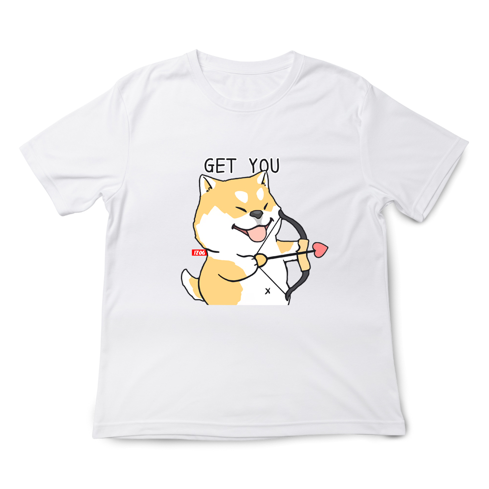 JZ TEE Cat & Shiba Inu - GET YOU Graphic Tee, , large