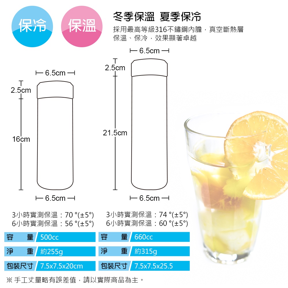 CLARE 可蕾爾 晶鑽316不鏽鋼真空全鋼杯 鐵灰660cc-Leidea樂德兒, , large