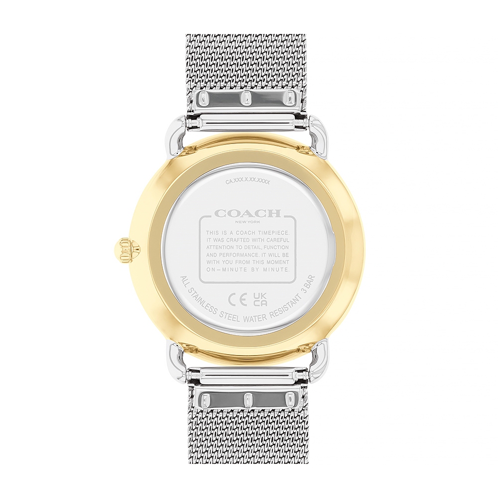 COACH 經典滿版 Logo 女錶 手鍊套組-36mm CO14000117, , large