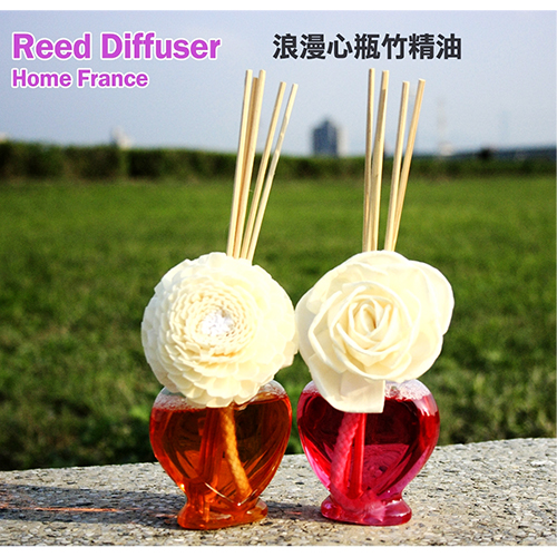 GS MALL 台灣製造 心型擴香精油瓶 精油瓶 香薰花精油瓶 情人節精油瓶 心型瓶精油 香氛瓶 擴香瓶 香氛精油瓶, , large