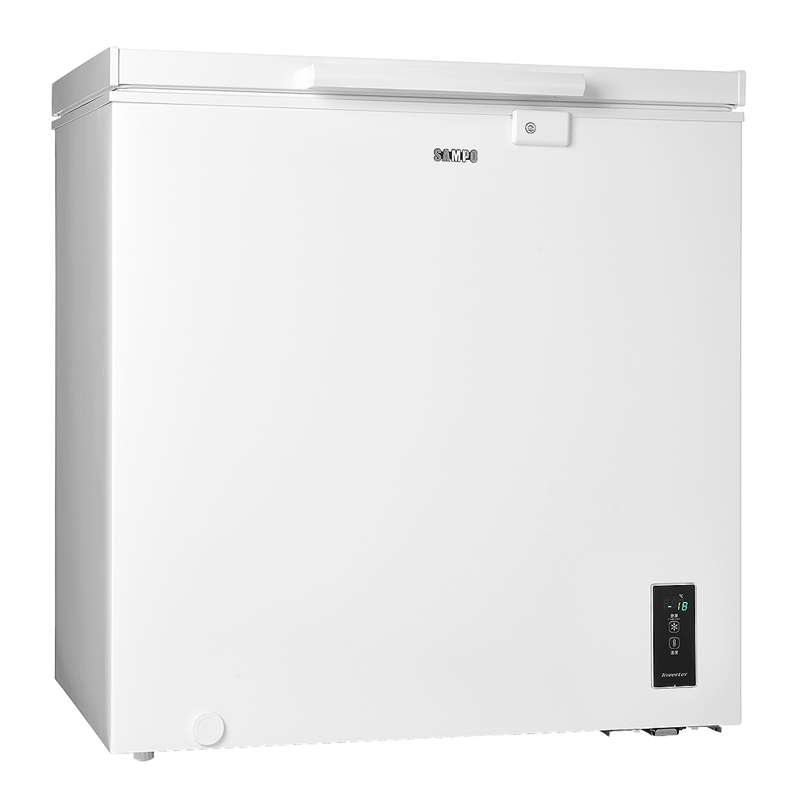 聲寶SRF-201GD變頻臥式冰櫃200L 白, , large