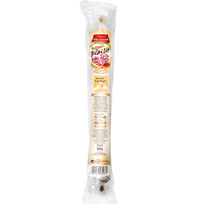 French Saucisson straight 250g, , large