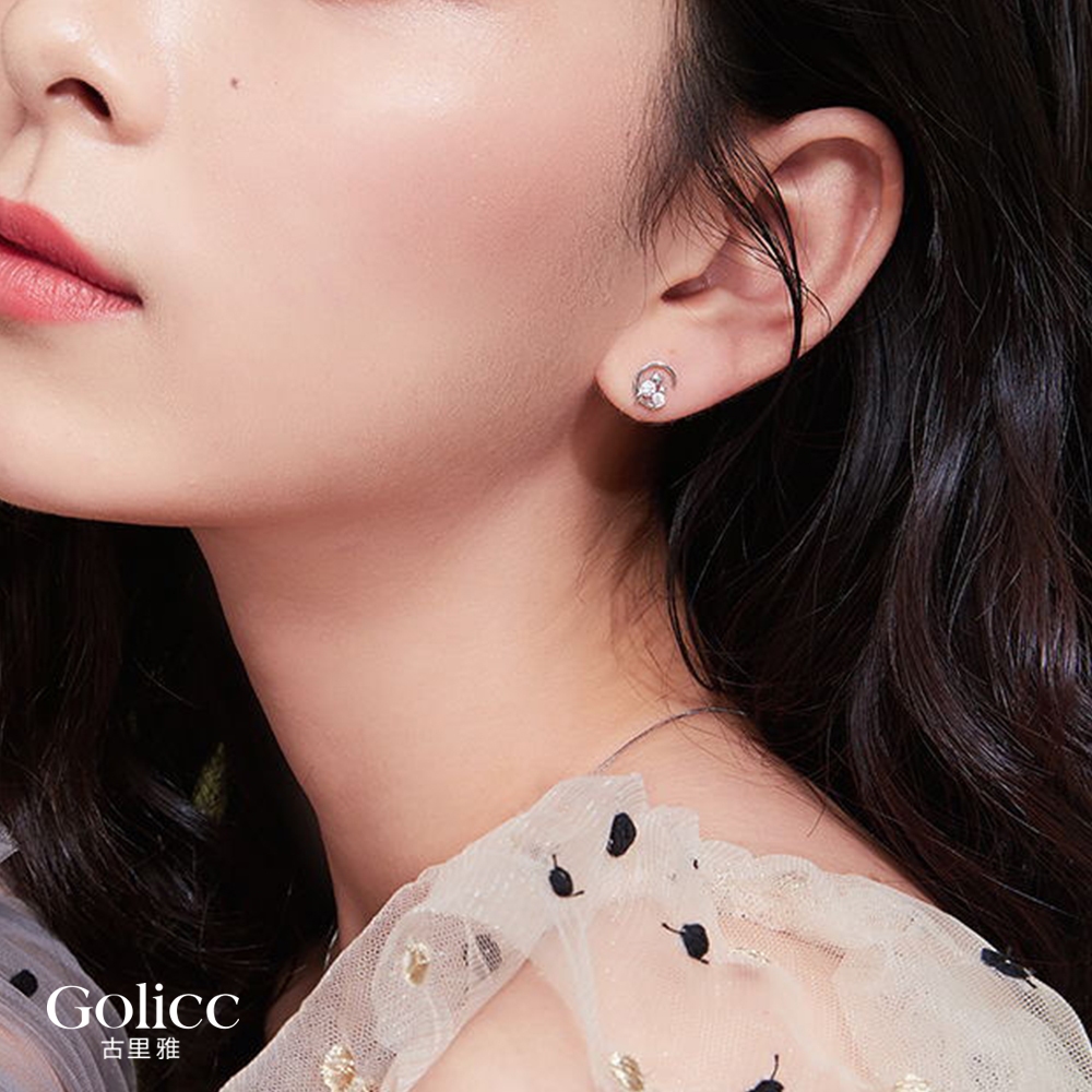 【Gulicc】古莉可 耳環 月光下的貓咪耳環, , large