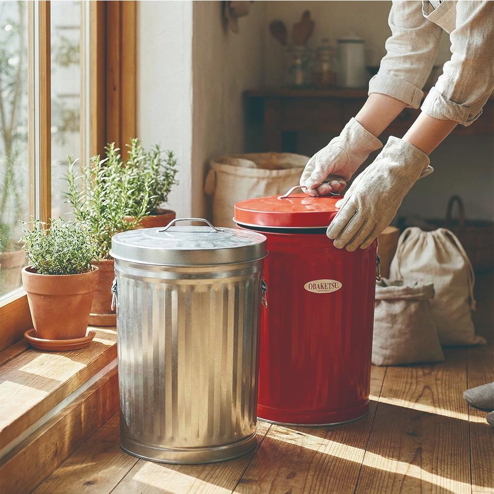 【this-this】日本渡邊金屬｜OBAKETSU 手工製垃圾桶 33L, , large