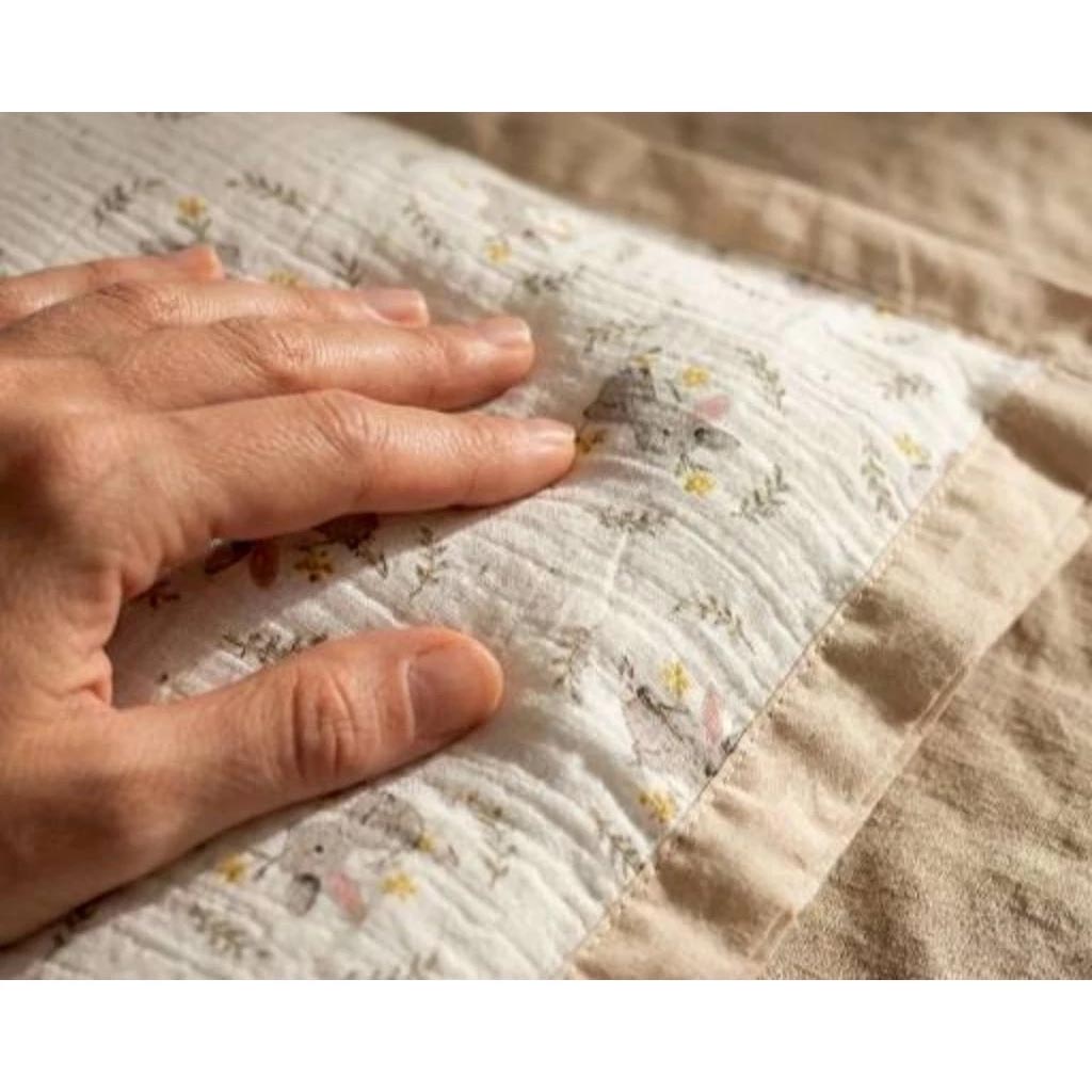 Kaimei Cotton｜High-Quality Four-Layer Cotton & Linen Pillow Towel / Pillow Cover., , large