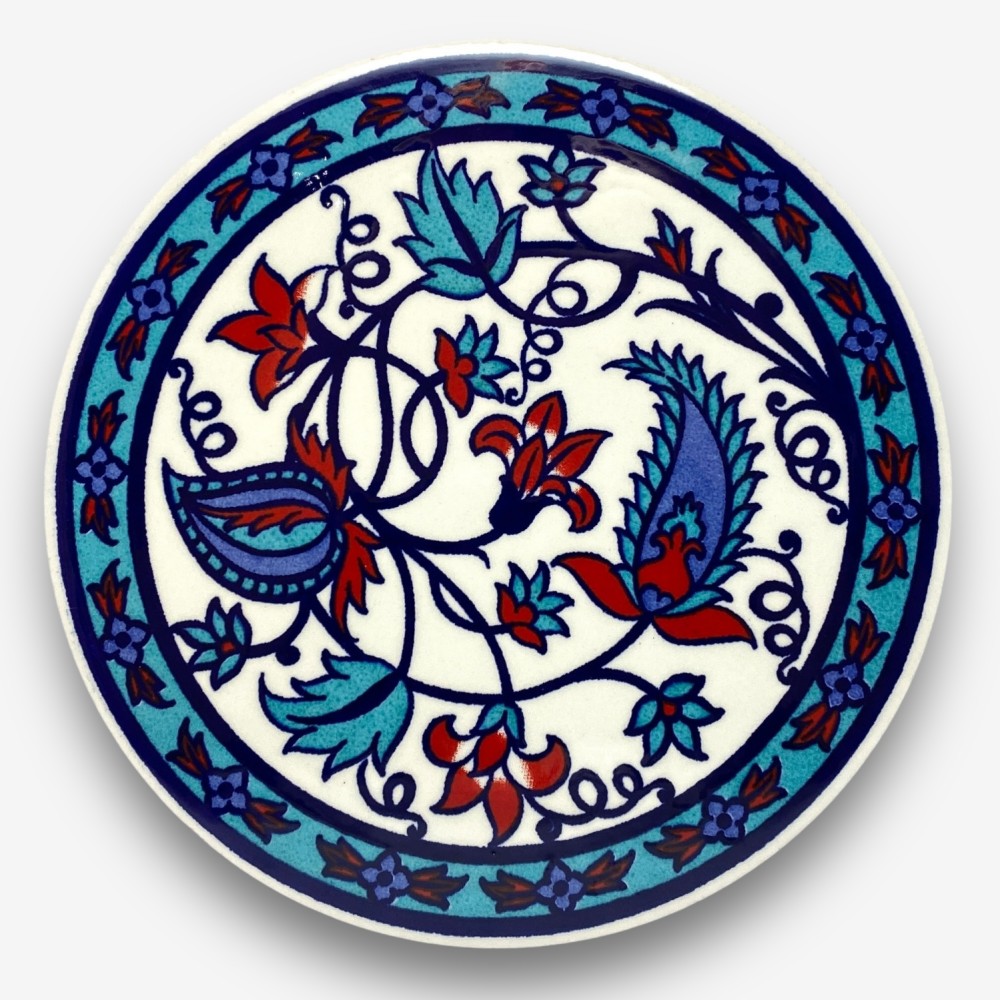【SOLO Vintage】Designer Heat Mats Ceramic Hot Pads Coasters Made in Turkey 25