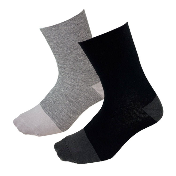 【BVD】防黴消臭細針寬口男襪<中灰>B543 男襪 短襪 休閒襪 無痕 香港腳, , large