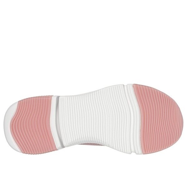 Kixpress-Skechers Bobs Sparrow Flex 女 運動休閒鞋 舒適 穿搭 粉紅 白 [117580BLSH], , large