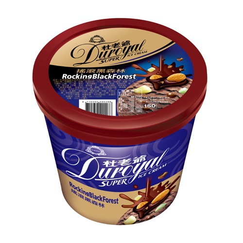 Duroyal Low Fat Ice Cream-Rocking Black, , large