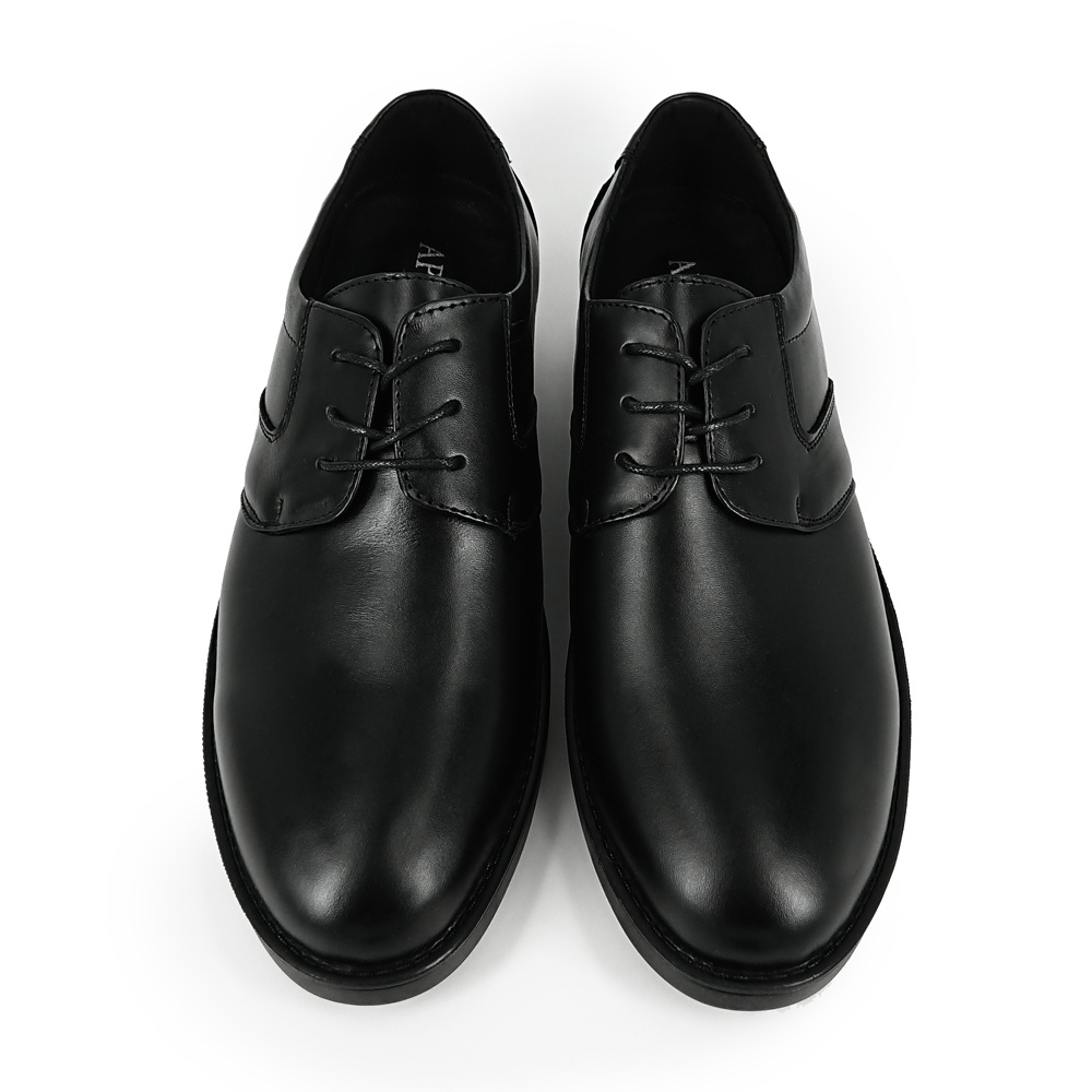 男真皮皮鞋 商務皮鞋 英倫皮鞋 休閒皮鞋 正式皮鞋 學生皮鞋 透氣 不悶熱 柔軟 舒適 減壓 止滑 耐走 耐久站 黑, , large