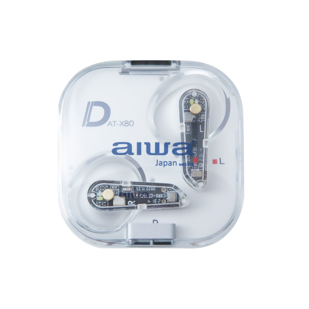 AIWA 愛華 ENC降噪真無線藍牙耳機 AT-X80D 綠色, , large