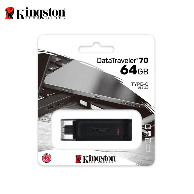 【Kingston】DataTraveler 70 64G USB 3.2 Gen1 Type-C 隨身碟, , large