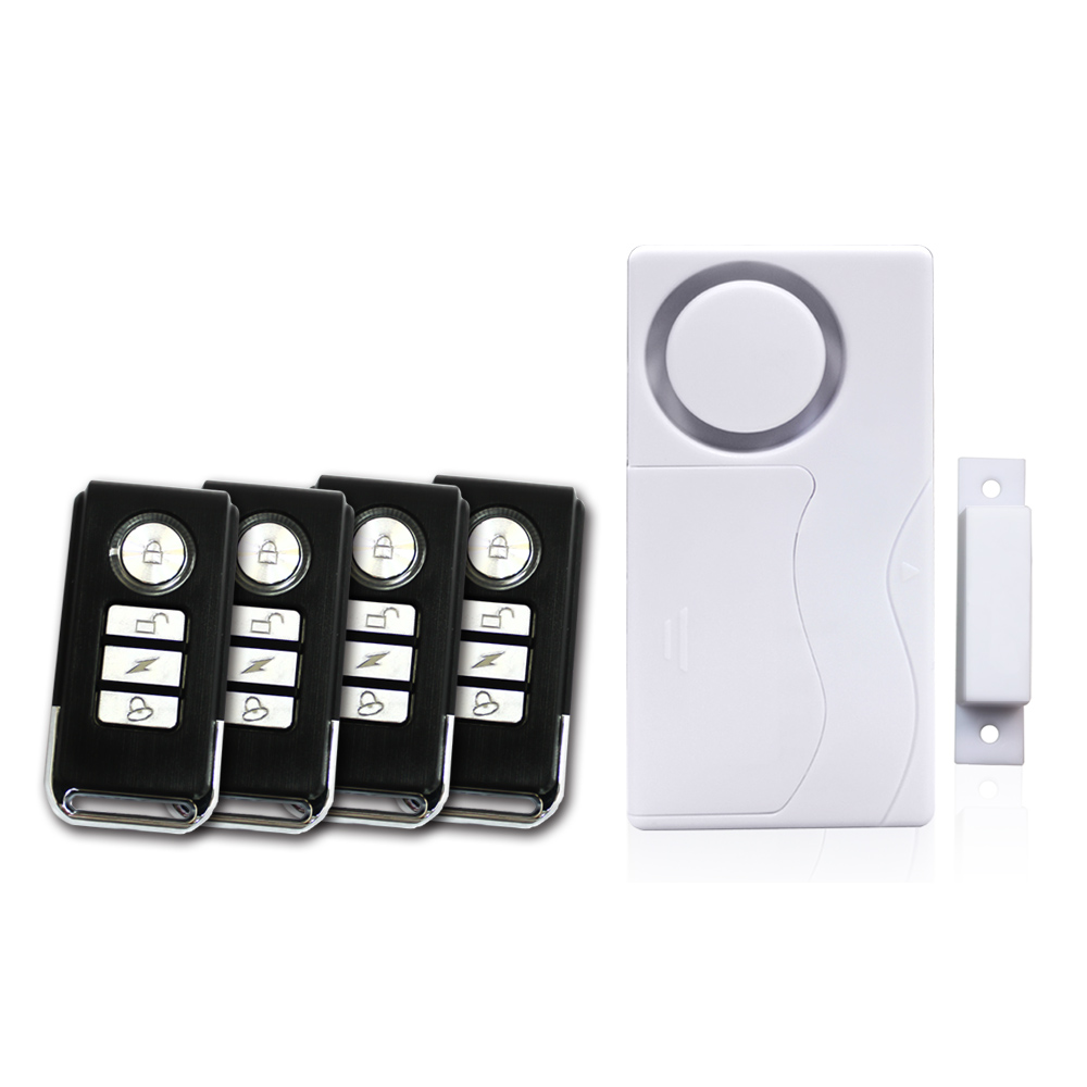 ekit 33A single mode door sensor door and window anti-theft alarm 1 host to 1 remote control[E-KIT Technology lnc.], , large