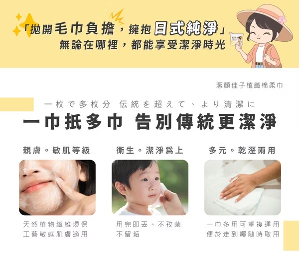 【佳格國際】潔顏佳子加厚超吸水(3種尺寸)隨行巾｜旅行愛好組46折399免運, , large