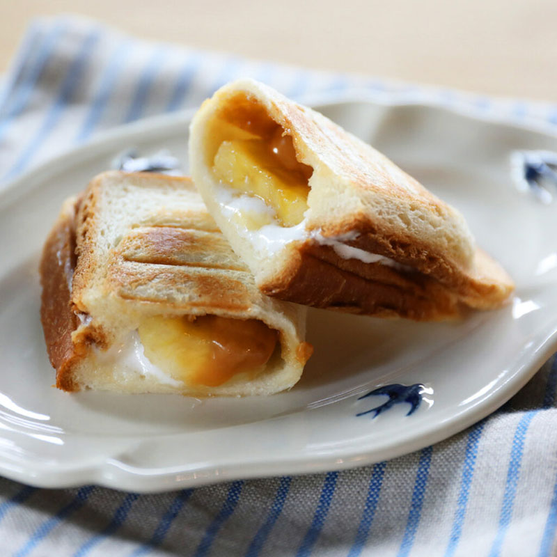 【CB JAPAN】copan系列 微波爐專用熱壓吐司烤盤, , large