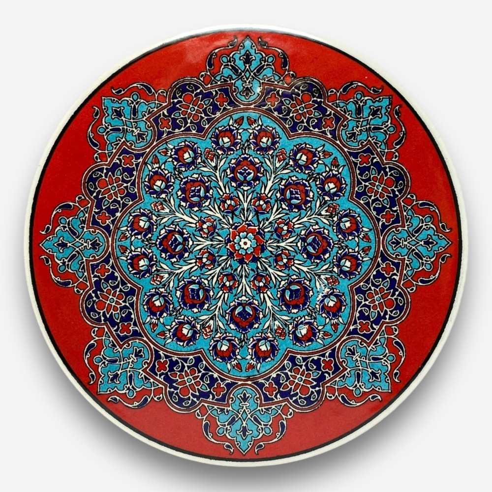 【SOLO Vintage】Designer Heat Mats Ceramic Hot Pads Coasters Made in Turkey 26, , large