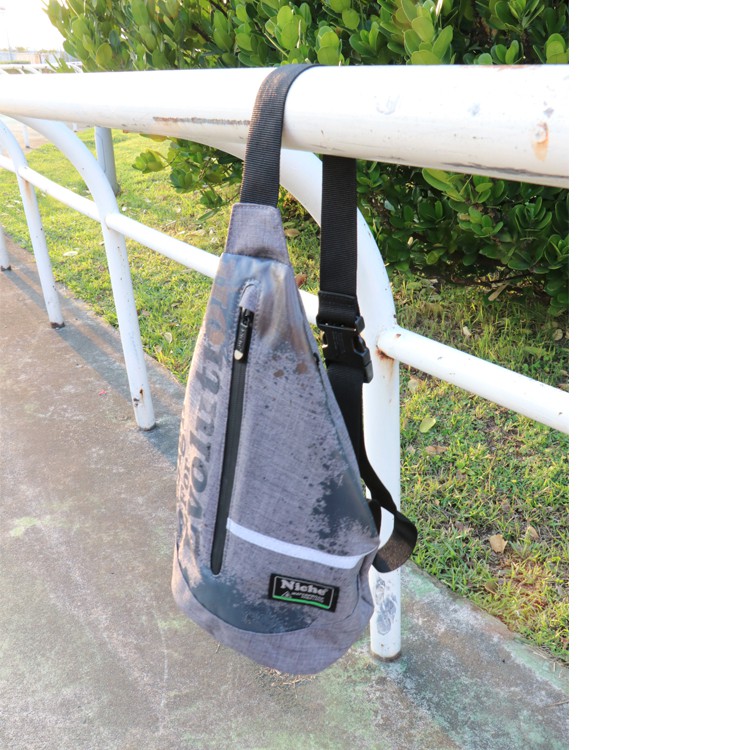 【Niche 樂奇】三角型 跨肩背包 男生單肩背包 防水單肩背包 休閒旅遊背包  N-5211, , large