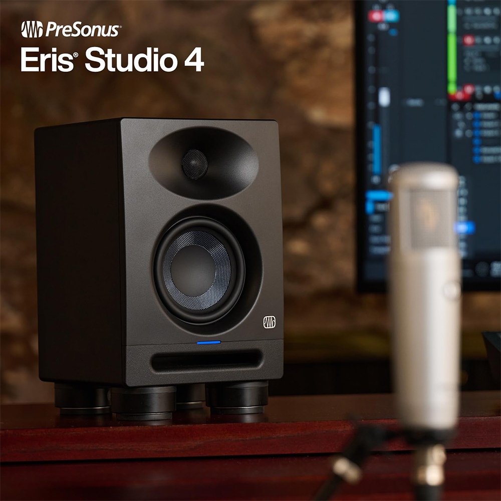 PreSonus Eris Studio 4 專業監聽喇叭（一對）【敦煌樂器】, , large