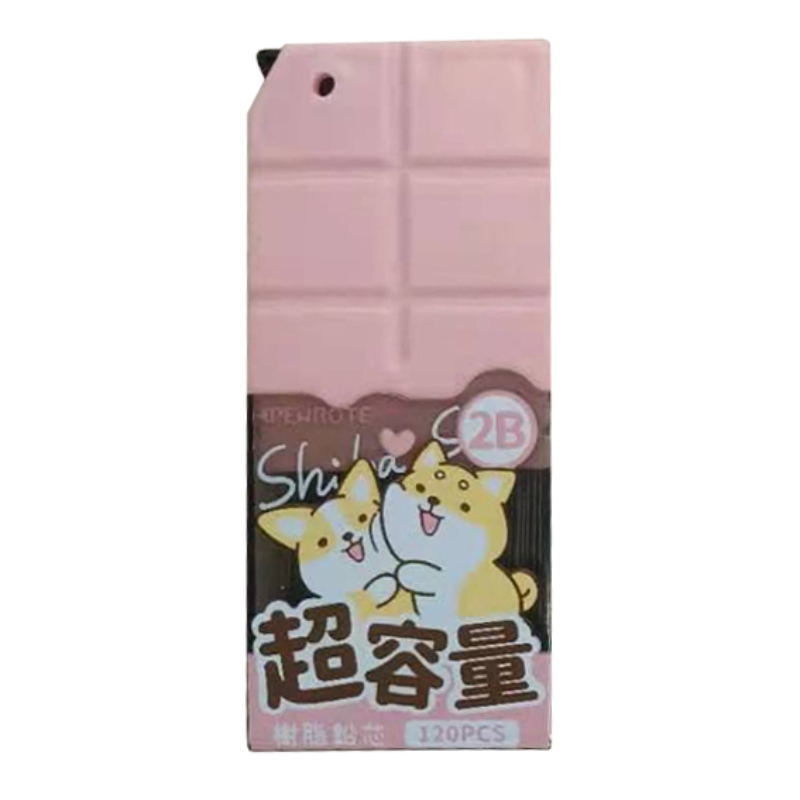 【PENROTE 筆樂】柴語錄超容量120入鉛芯 2B, , large