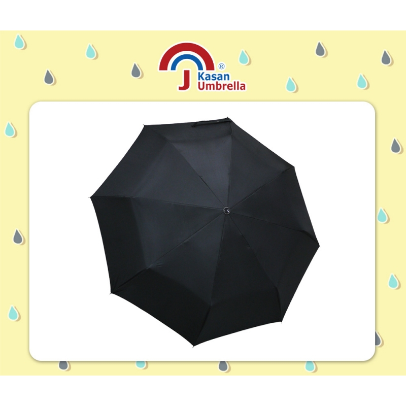 Tri-fold silver rubber black folding umbrella anti-UV shade and sun protection, windproof, durable, not easy to turn over umbrella, lightweight, easy to fold and carry, , large