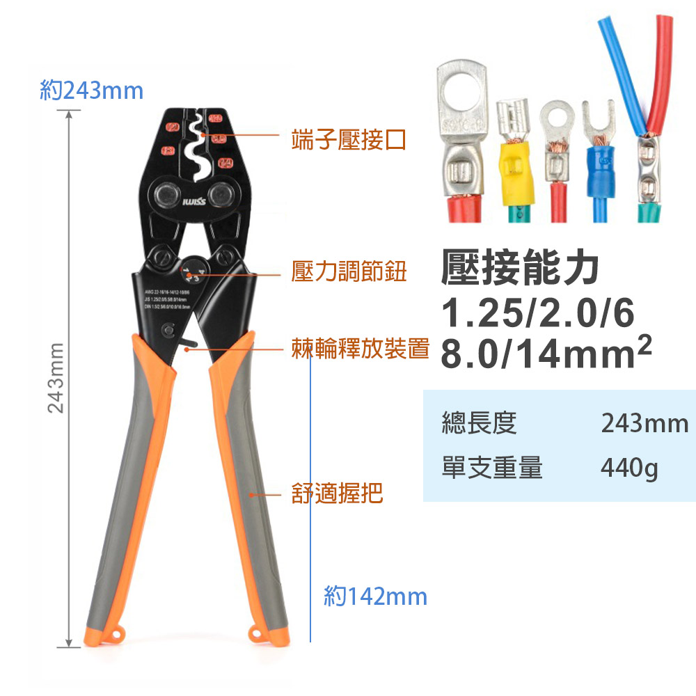 省力型棘輪鉗, , large