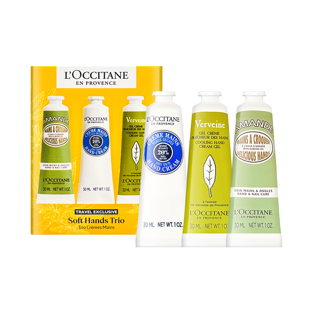 【L'OCCITANE 歐舒丹】護手霜三件套組 30ml*3入