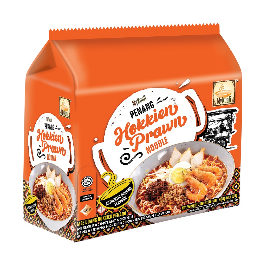 MYKUALI PENANG RED TOM YUM NOODLE(BAG)