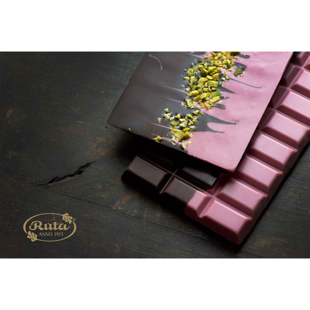 Ruby and 75% chocolate with pistachio, , large