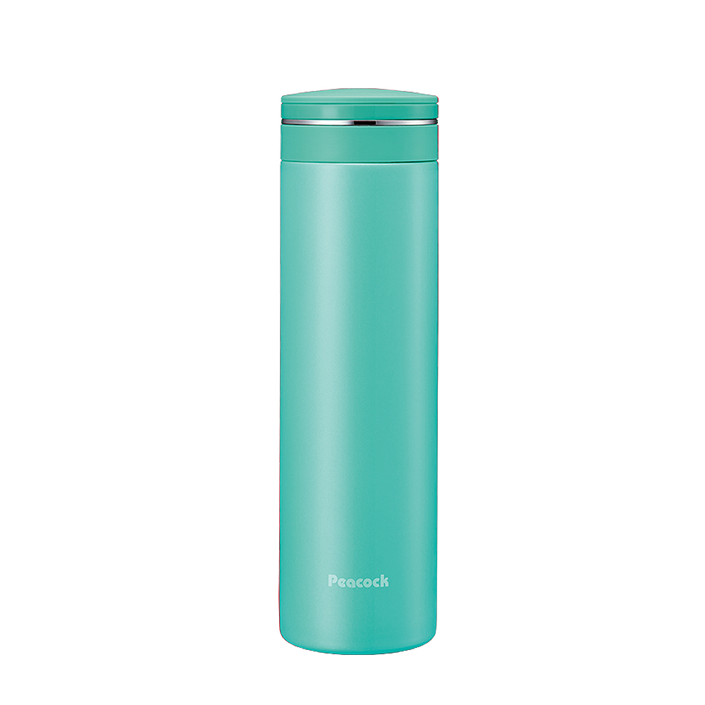【日本孔雀Peacock】輕享休閒不鏽鋼保冷保溫杯500ML(防燙杯口設計), , large