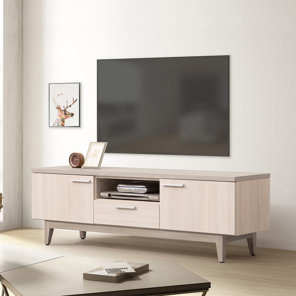 【唯熙傢俱】海瑟薇雙色5尺電視櫃, , large